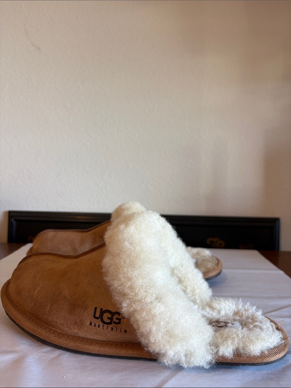 UGG Women's Cozy Tan Scuffette II Slippers